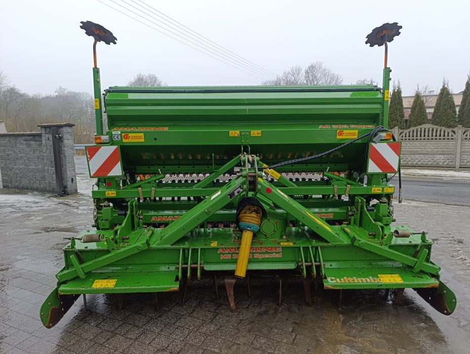 Agregat uprawowo-siewny Amazone ad303/kg3000 Talerzowy