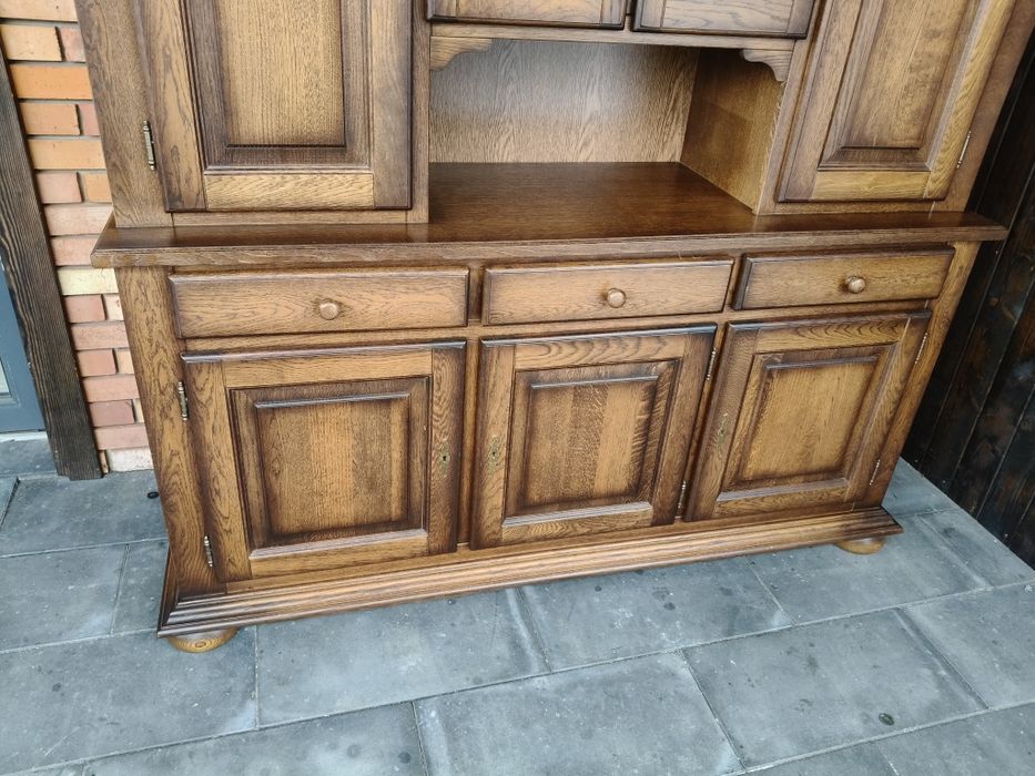 Kredens dębowy  / meble holenderskie