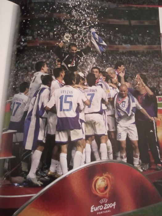 Livro 'O Sonho Comanda a Vida' Euro 2004