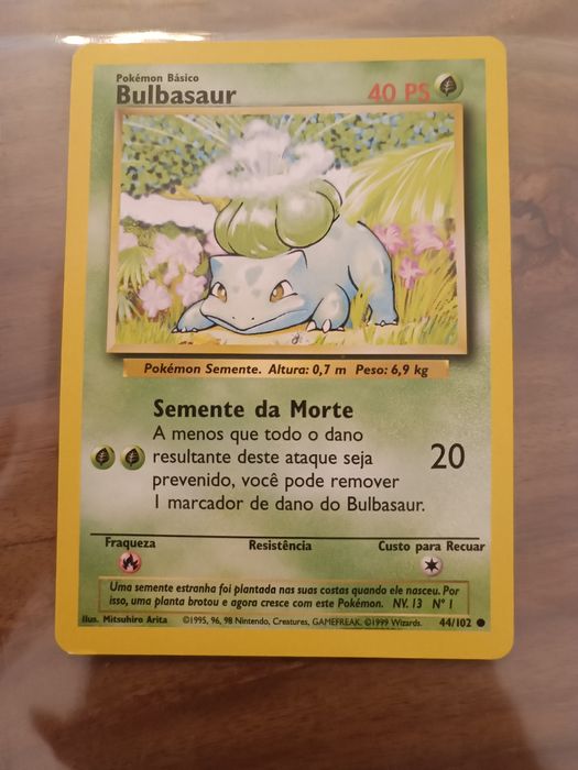 Carta Pokémon Bulbasaur