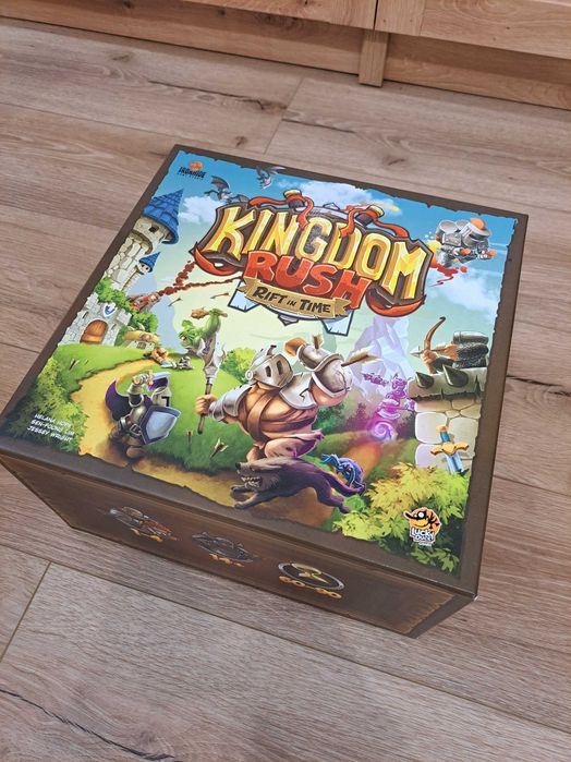 Kingdom Rush: Rift in Time - gra planszowa, używana, angielska
