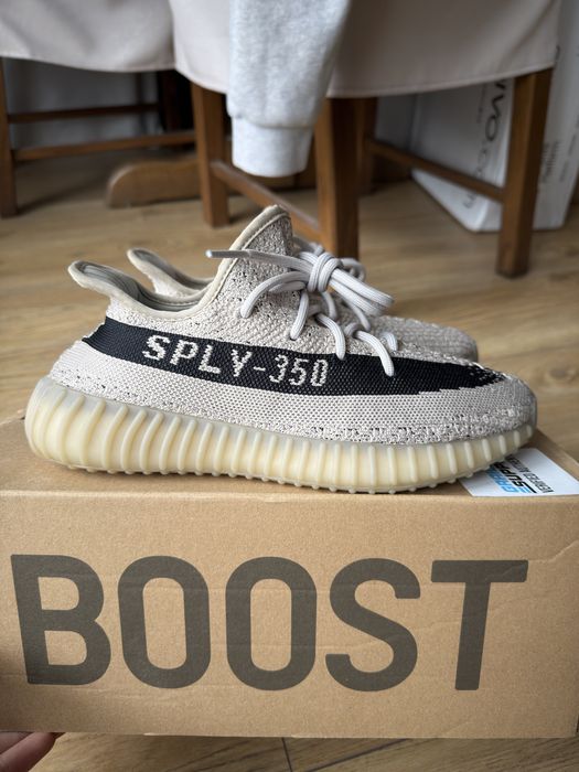 Adidas Yeezy Boost 350 V2 Slate buty sneakersy beżowe niskie 40 2/3
