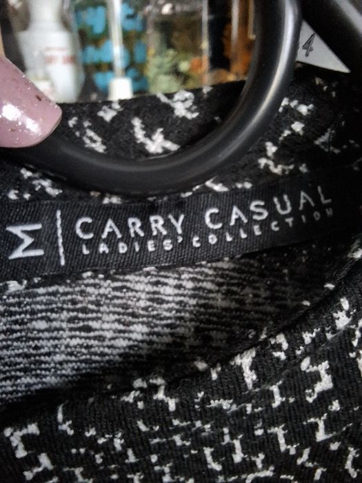 Sukienka cieplejsza mini trapez Carry S/M 36/38