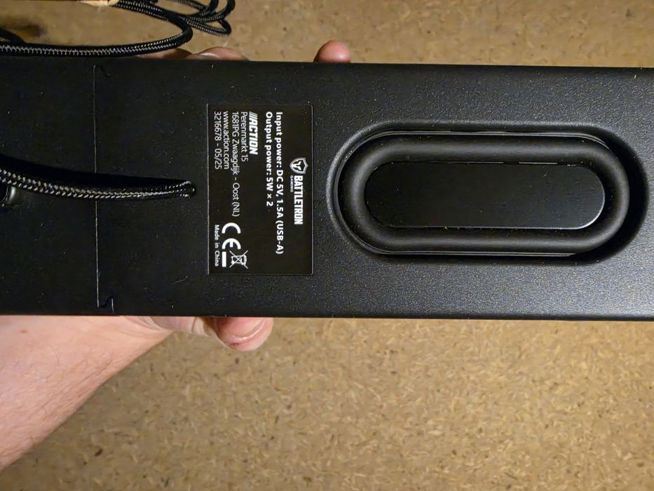 Głośniki USB Battletron z Action