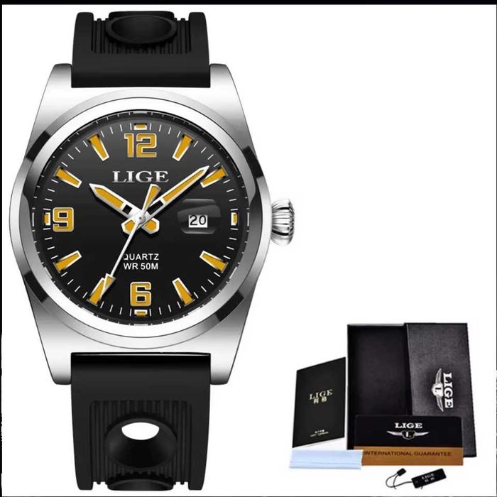 Relogio Lige novo em caix