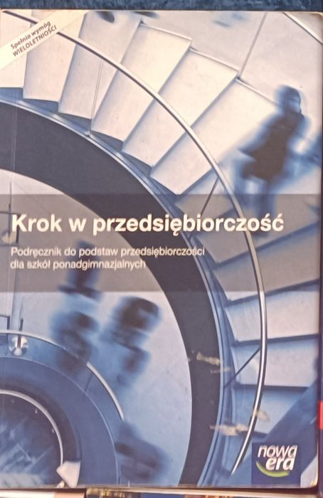 Sprzedam książkę do podstaw przedsiębiorczości.