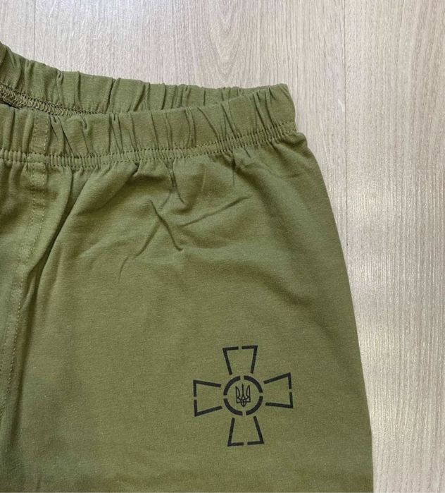 НАТІЛЬНА БІЛИЗНА ХЛОПОК ОЛИВА ЗСУ / (кальсони і футболка). Розмір L