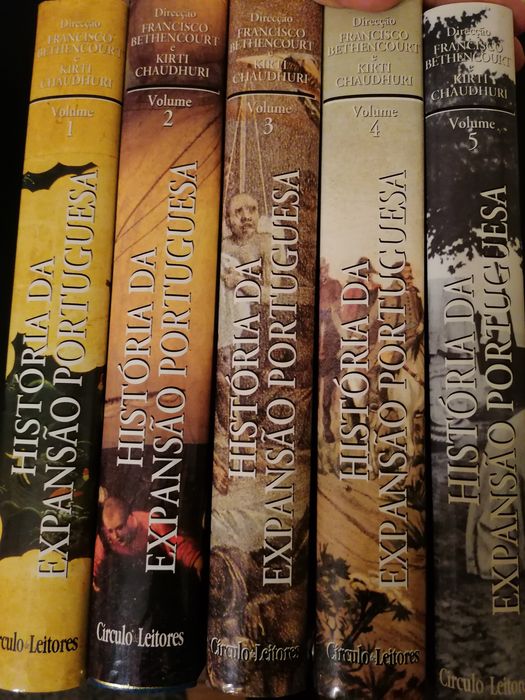 Coleção de enciclopédia História da expansão portuguesa, 5 volumes