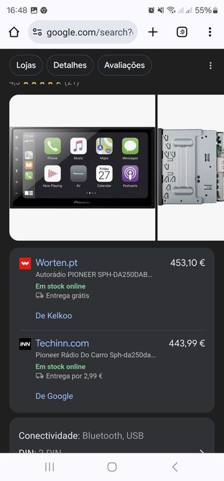 Pioneer SPH-DA250DAB