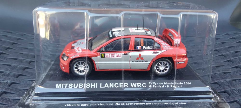 Miniaturas de Rally : 8 modelos, escala 1/43