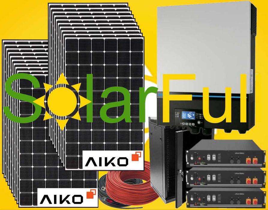 Kit – 11kw - Novo inversor - Monocristalino 22kw Prod. 8.800wh