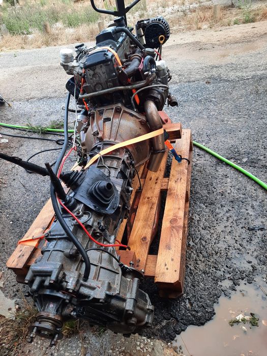Motor kzt e caixa runner