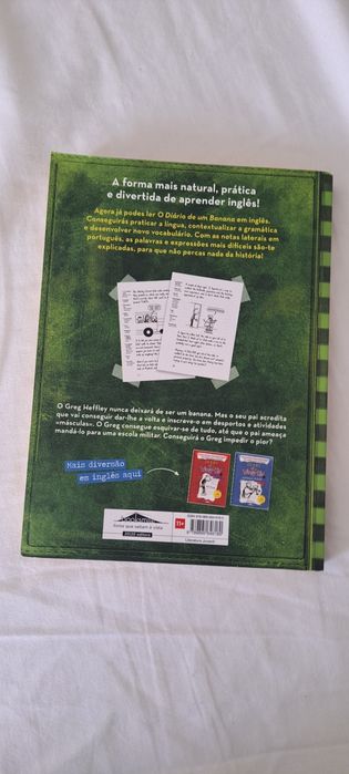 Diário de um banana a última gota aprende inglês em estado quase novo