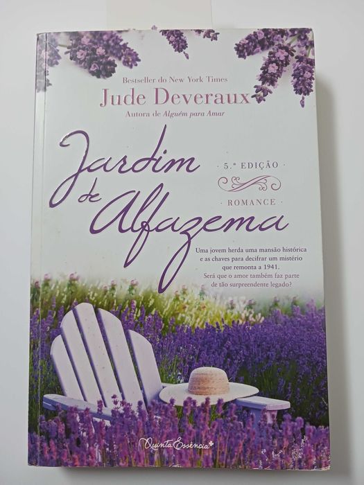 Livro "Jardim de Alfazema" de Jude Deveraux