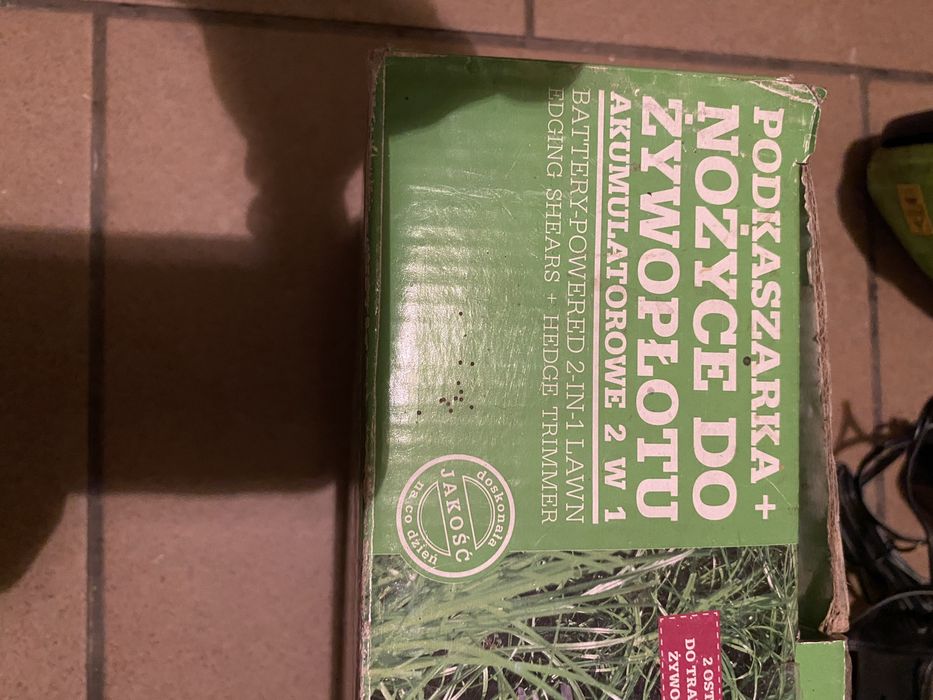 Akumulatorowe nożyce do trawy i żywopłotu Gardenic