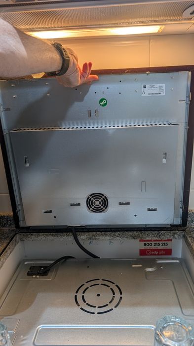 Placa indução Teka IZF 64600 BK MSP funciona (vidro rachado fotos)
