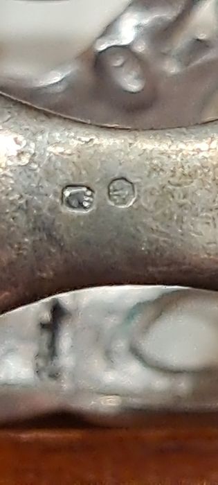 Solid silver ring with official hallmark.514656879751342083