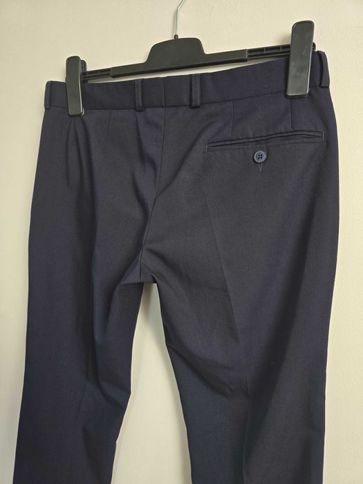 Granatowe spodnie garniturowe Kubenz Legend L