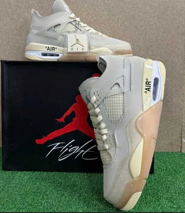 Air Jordan 4 Retro Off White Sail