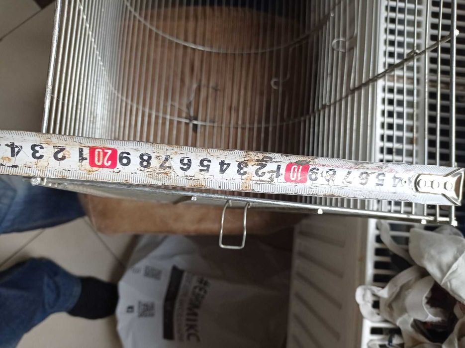 Клітка 34х23х32 см без піддона Б/У