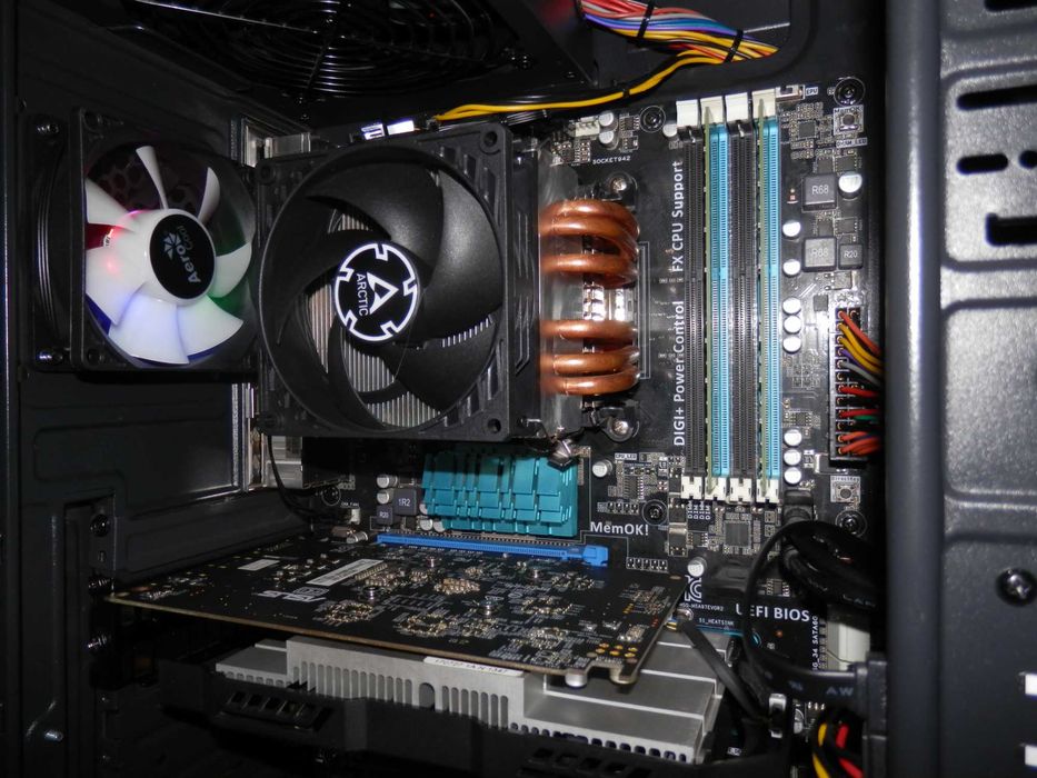 Игровой ПК AMD/sAM3+/FX-6350/RX 560 4GB/16GB DDR3/SSD 240GB/400W