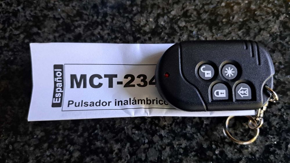 Comando para alarmes Powermax 868Mhz da Visonic