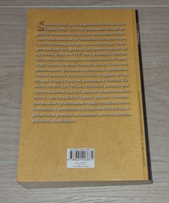 Książka Hobbit J.R.R Tolkien