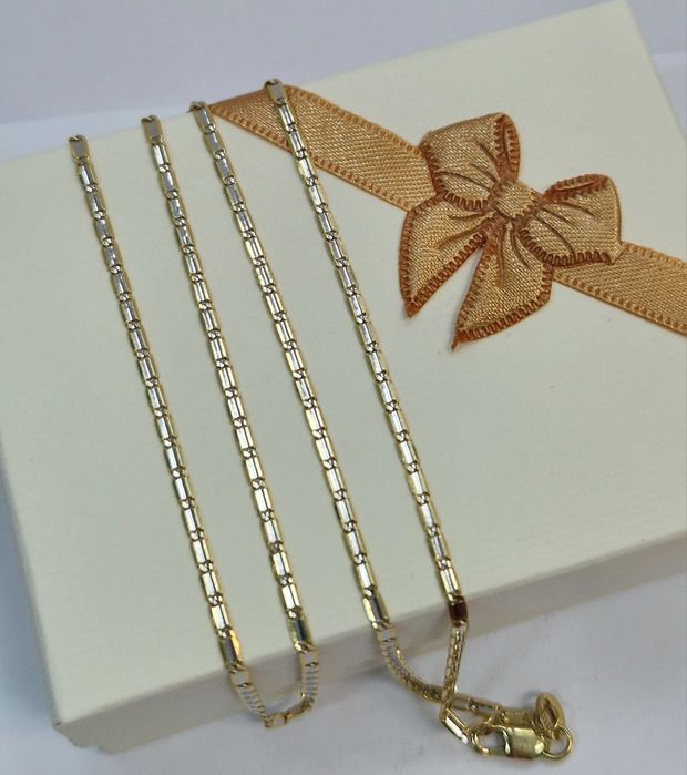 Elegancki złoty łańcuszek Nowy PR 585 długość 50cm,waga 3,9g