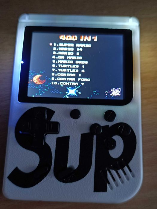Consola de Bolso  SUP com 400 jogos