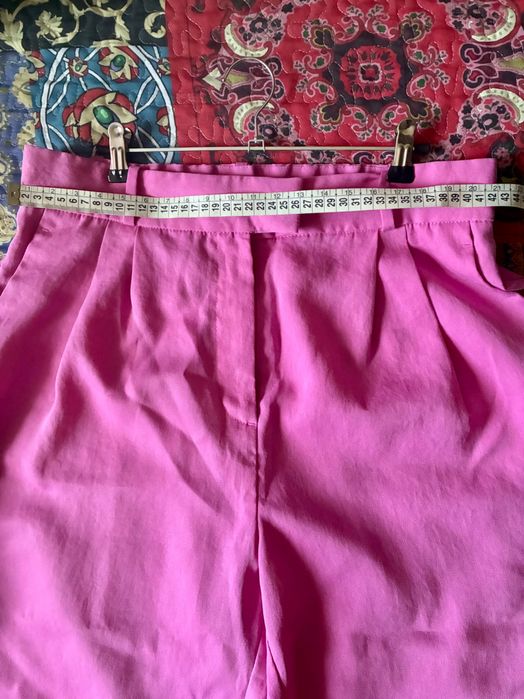 Spodnie damskie chinosy różowe H&M  44
