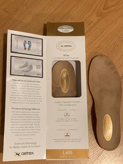 Palmilhas Casual Comfort AETREX