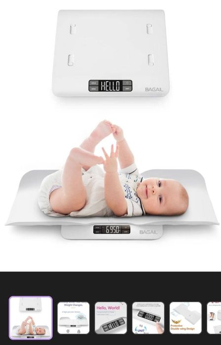 Ваги для немовлят BAGAIL  і дітей до 30 кілограм (весы)