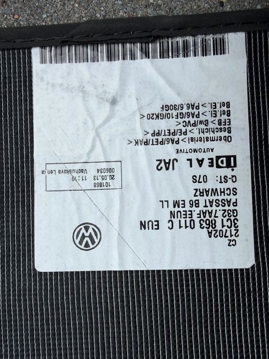 Dywaniki do passat 6