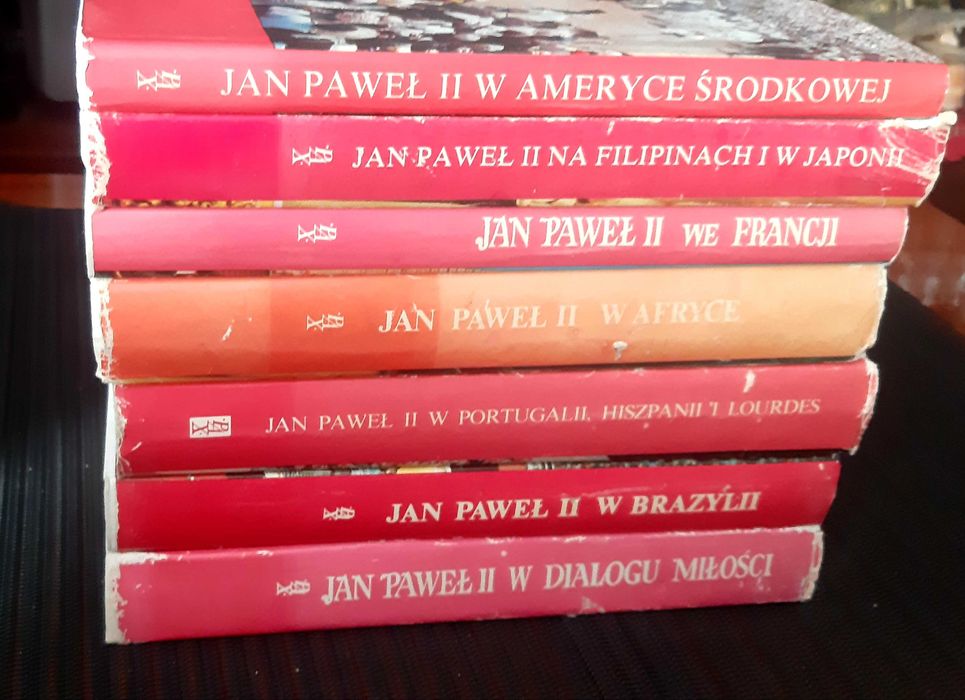 7x Jan Paweł II wydawnictwo PAX PRL