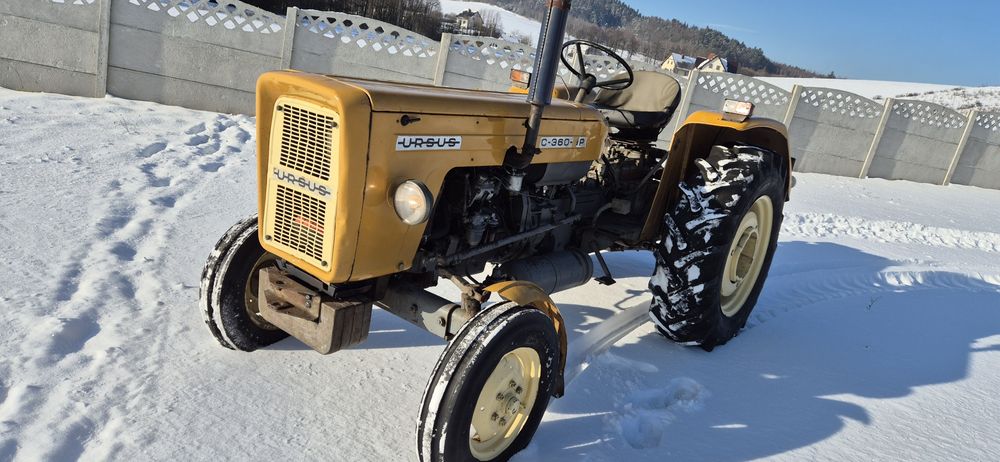 Ursus C360 3P 1990r w oryginale.