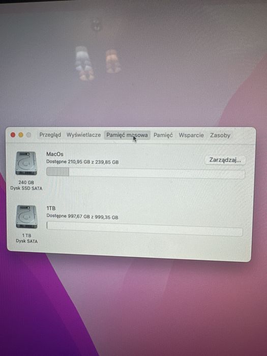 IMac 27” 2010 rok,Monterey 12.7.4