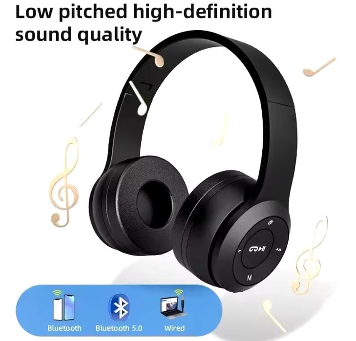 Блутуз навушники нові Р47 безпровідні