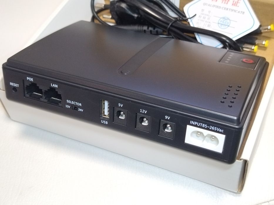 УПС UPS 13600 mAh !!! DC1018L ДБЖ ББЖ  для wifi роутера. ОЧІКУЄТЬСЯ !