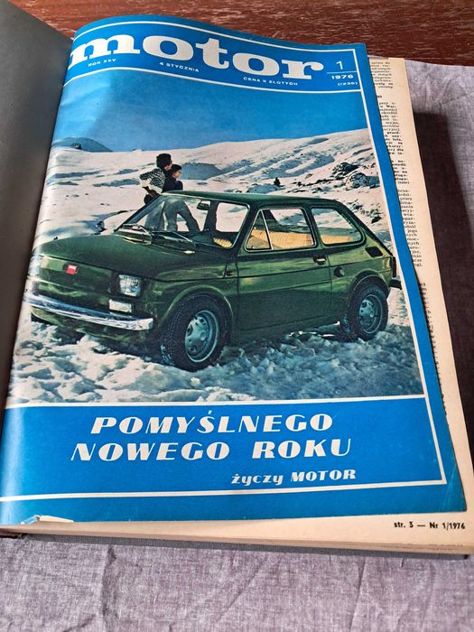 Motor 1976 cały rocznik kompletny