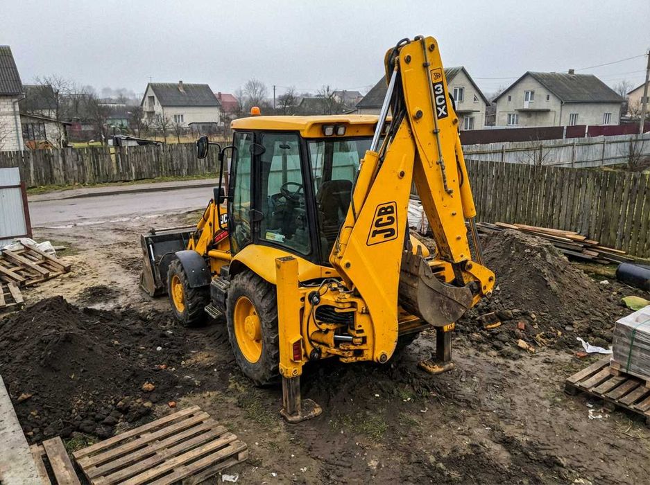 Оренда екскаватора навантажувача JCB 3CX Львів, фото 1