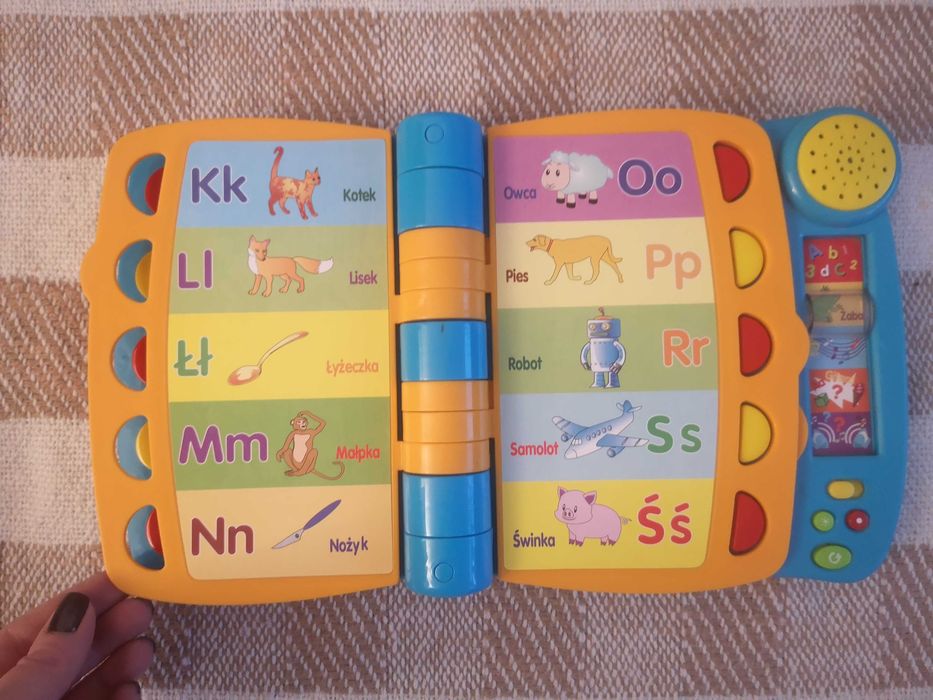 Smily Play, mówiąca książeczka edukacyjna, zabawka edukacyjna