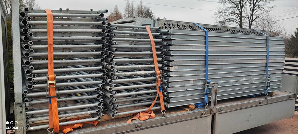 Rusztowania system Plettac nowe 306 m2
