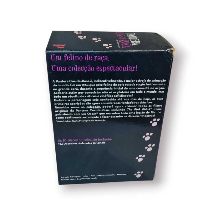 Coleção Completa Pantera Cor-de-Rosa – 10 DVDs (124 Episódios)