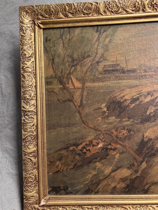 Quadro de decoração antigo