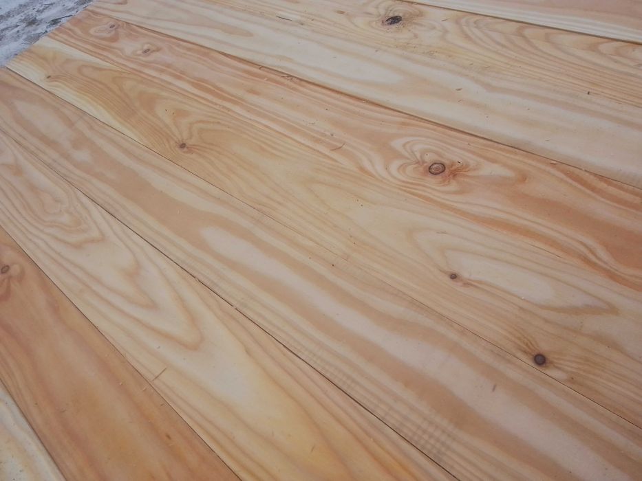 Modrzewiowa deska tarasowa 100x9x 2 cm , nowa, sucha