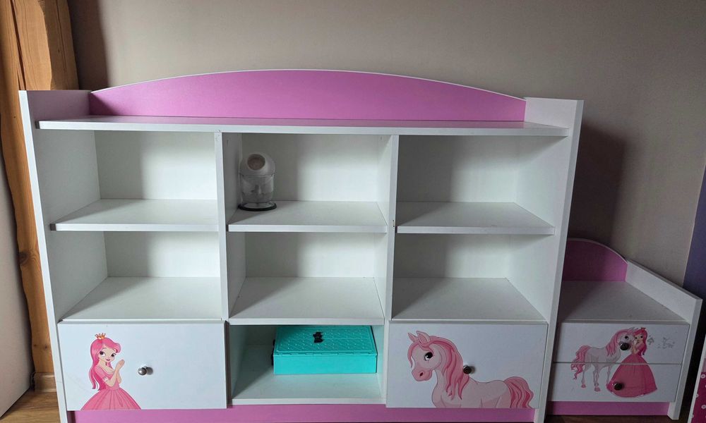 Meble dziecięce dla dziewczynki Princess.