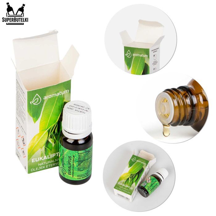 Olejek eteryczny EUKALIPTUSOWY olejek do aromaterapii i odświeżania 12