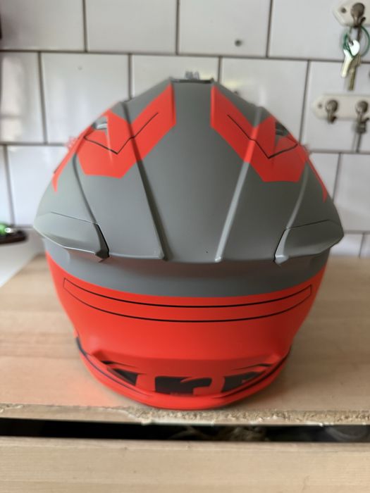 Kask AIROH TWIST 3 DIZZY ORANGE FLUO MATT pomarańczowy fluo szary rozmiar L
