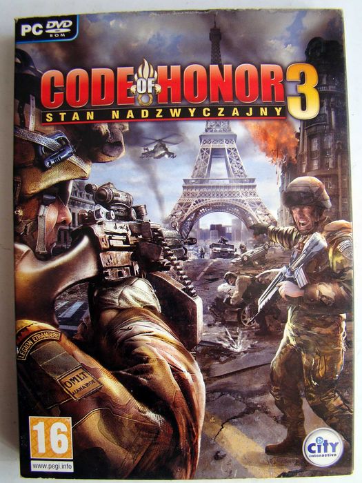CODE OF HONOR 3 - Stan nadzwyczajny. PC DVD