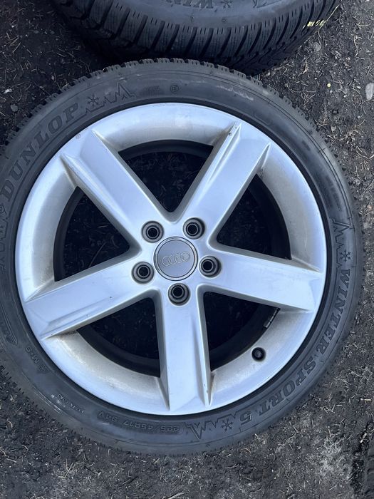 Felgi aluminiowe Audi 17” 5x112 z oponami 225/45R17